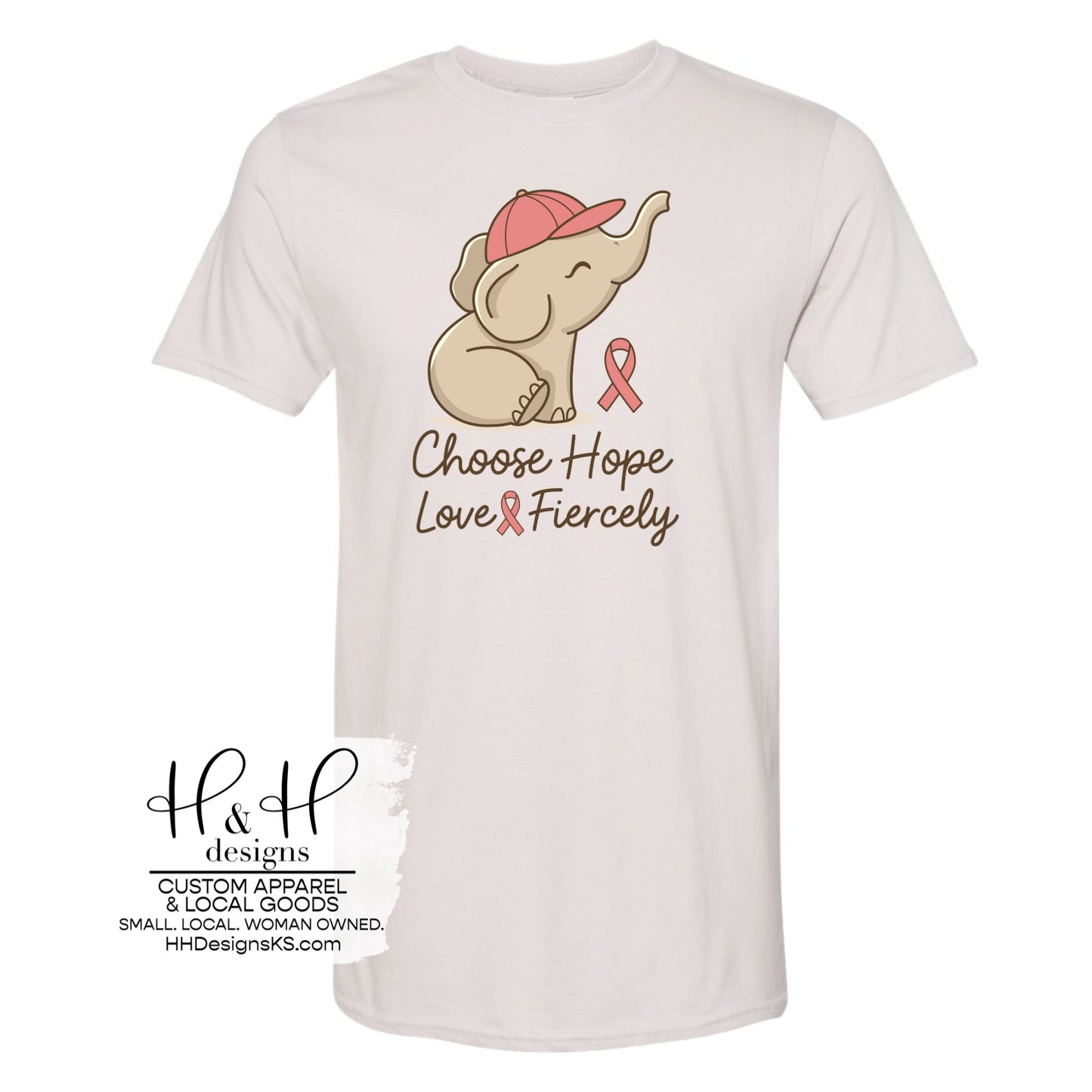 Adult Sizes ~ Choose Hope Love Fiercly ~ Team Patty