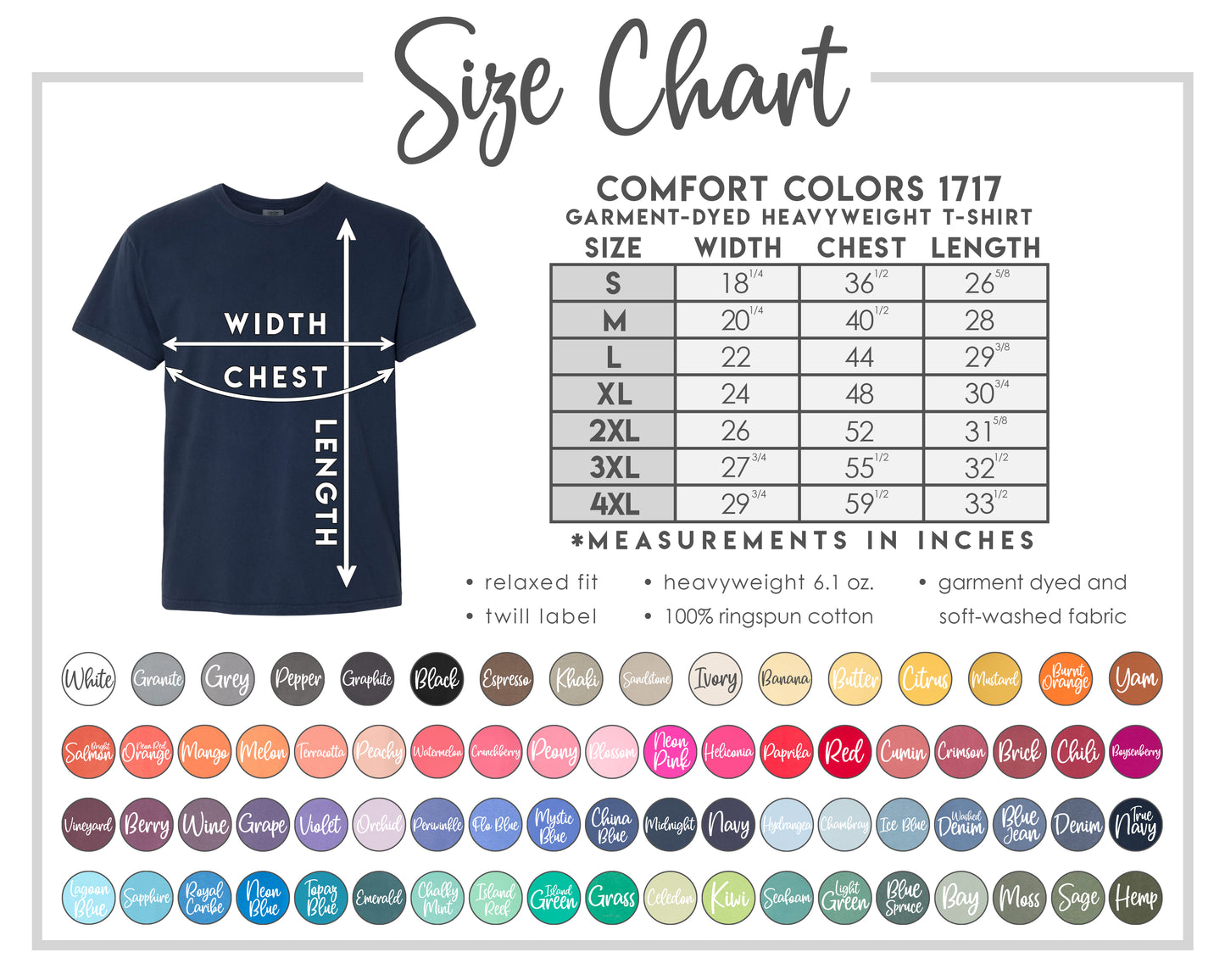 Ignite Ivory Comfort Colors Tee - adult only - Ignite Hybrid School