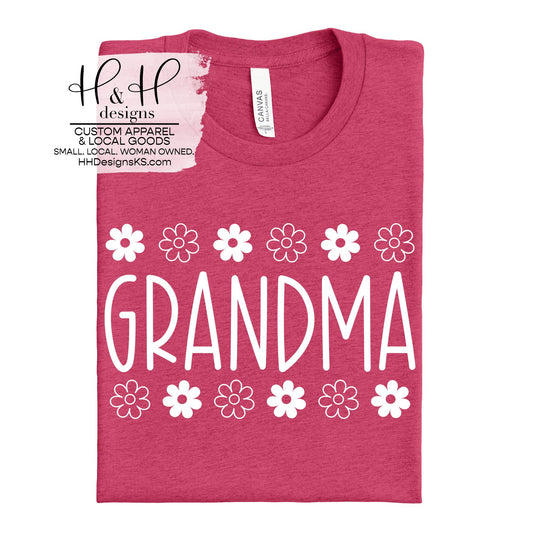 Grandma Floral Block