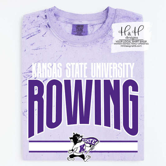 Kansas State University Rowing Warp ~ Licensed Apparel ~ HHKSU212