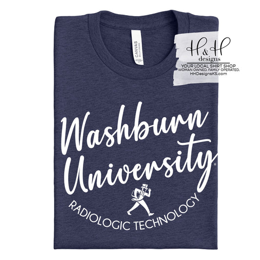 Washburn University Radiologic Technology Classic Round ~ Licensed Apparel ~ HHWU235