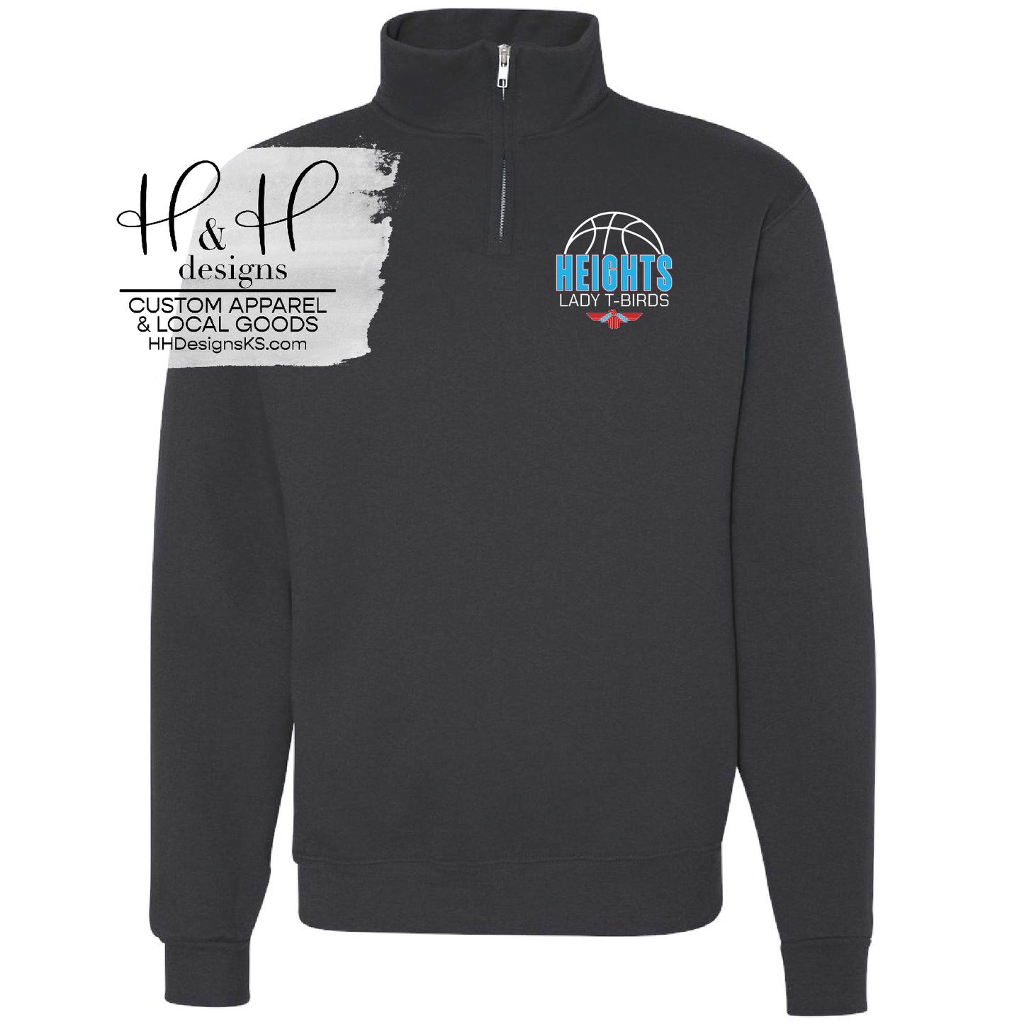 1/4 Zip - All Designs Available - Lady T-Birds Basketball 2024