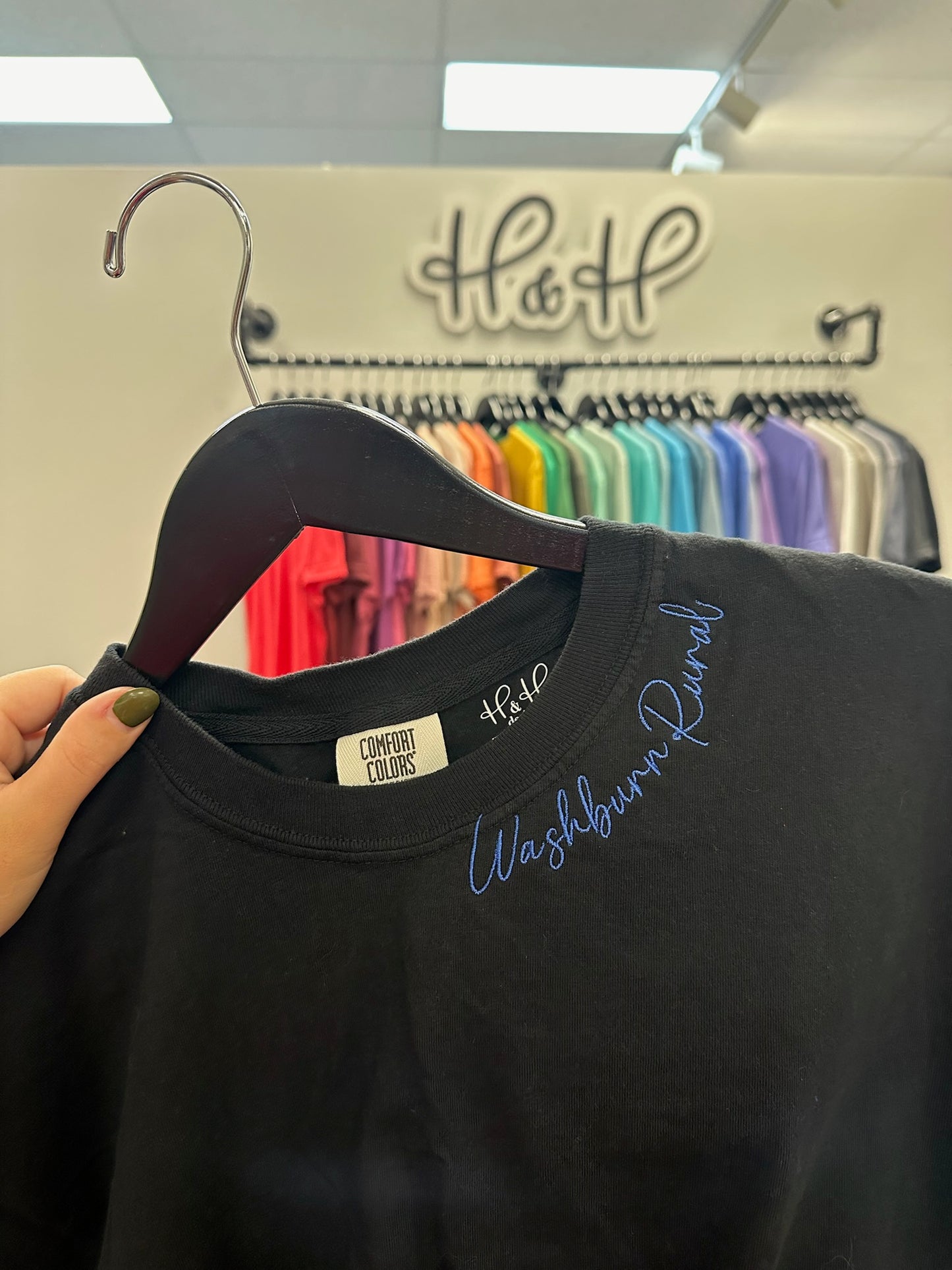 Washburn Rural Collar Embroidery