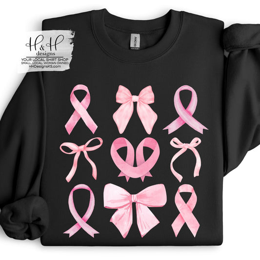 Pink Ribbon Stack