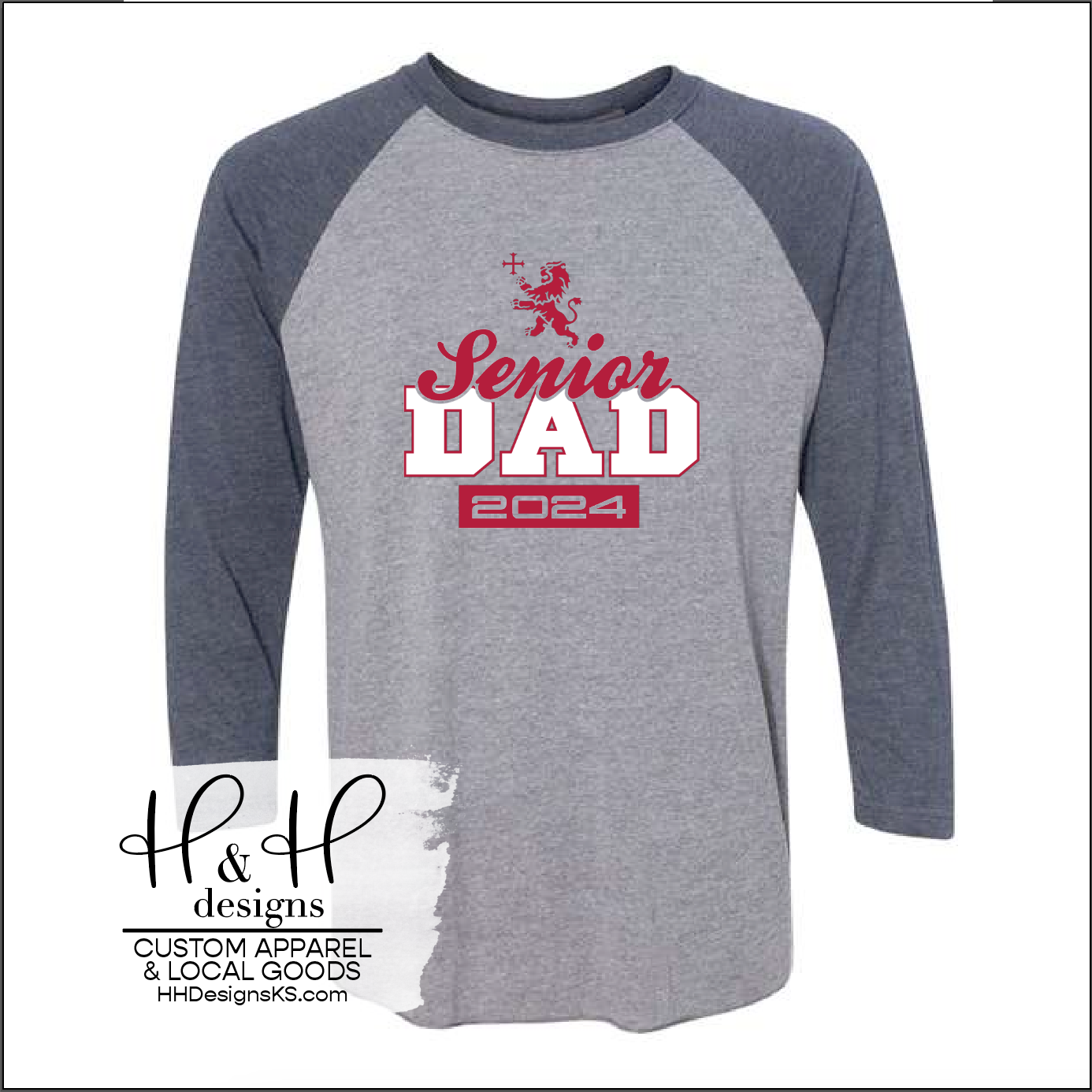 CPLS Senior Parent - Baseball Tee Option – H&H Designs LLC