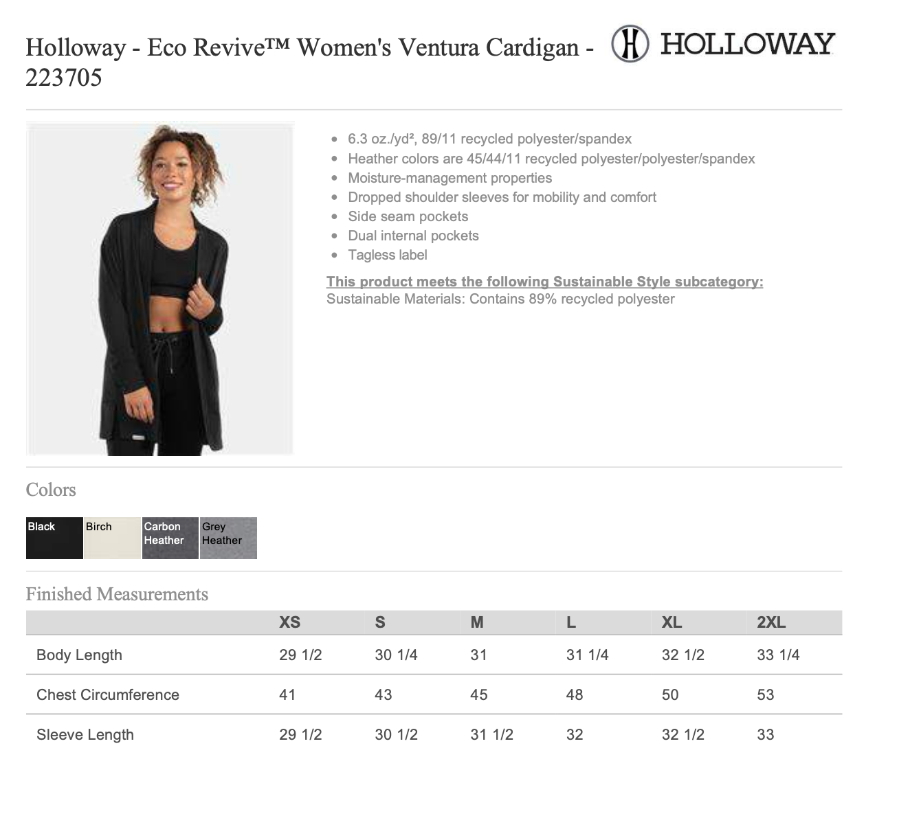 Grace Point ~ Zip and Button items