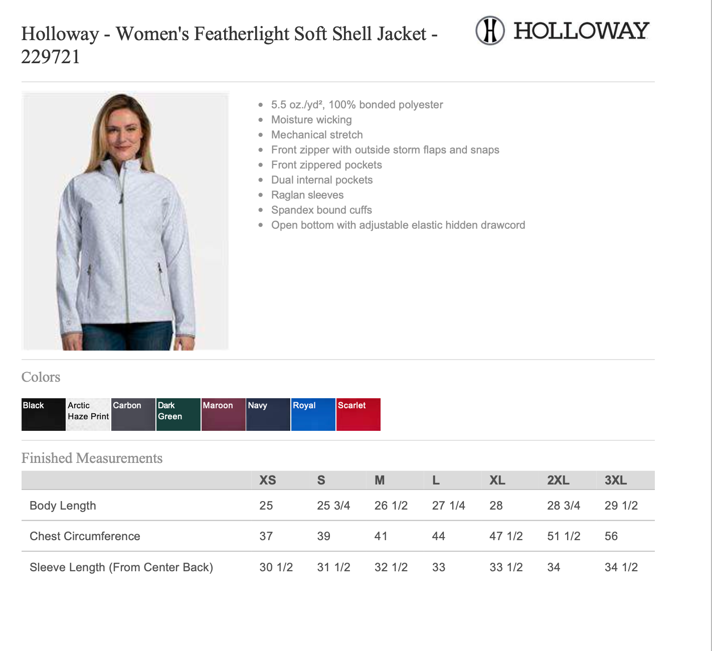 Grace Point ~ Zip and Button items