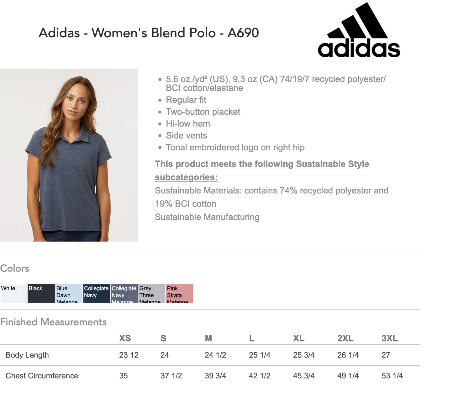 Grace Point ~ Zip and Button items