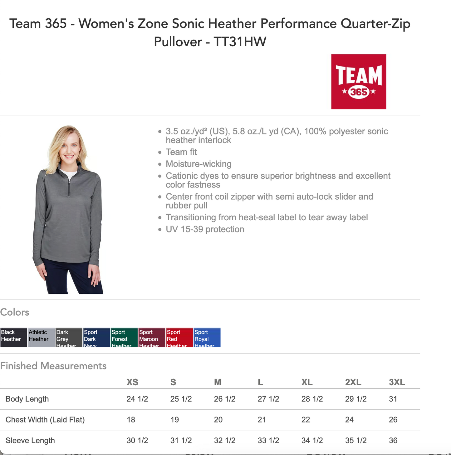 Grace Point ~ Zip and Button items