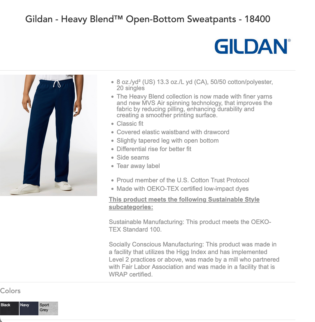 KAY Joggers ~ KLC Campers