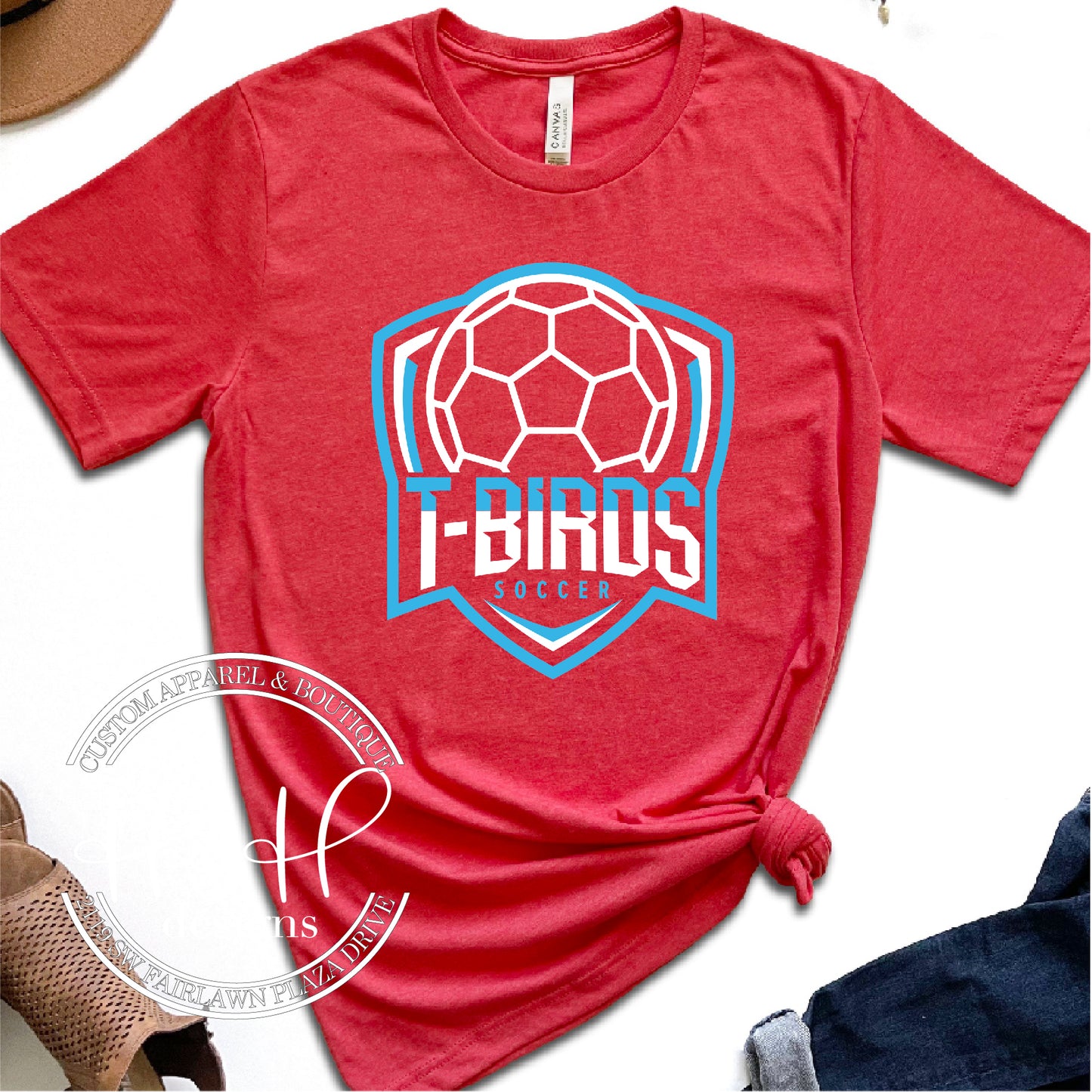 T-Birds Soccer Shield - Shawnee Heights Soccer