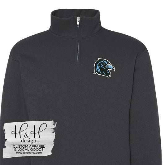 Ravens Unisex Quarter Zip - WRNMS PTO Fundraiser