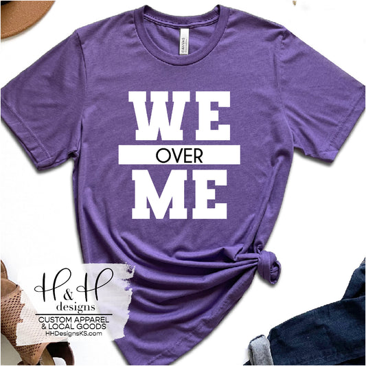 WE over ME - Full Front - Topeka West OFFICIAL Spirit Wear - JROTC