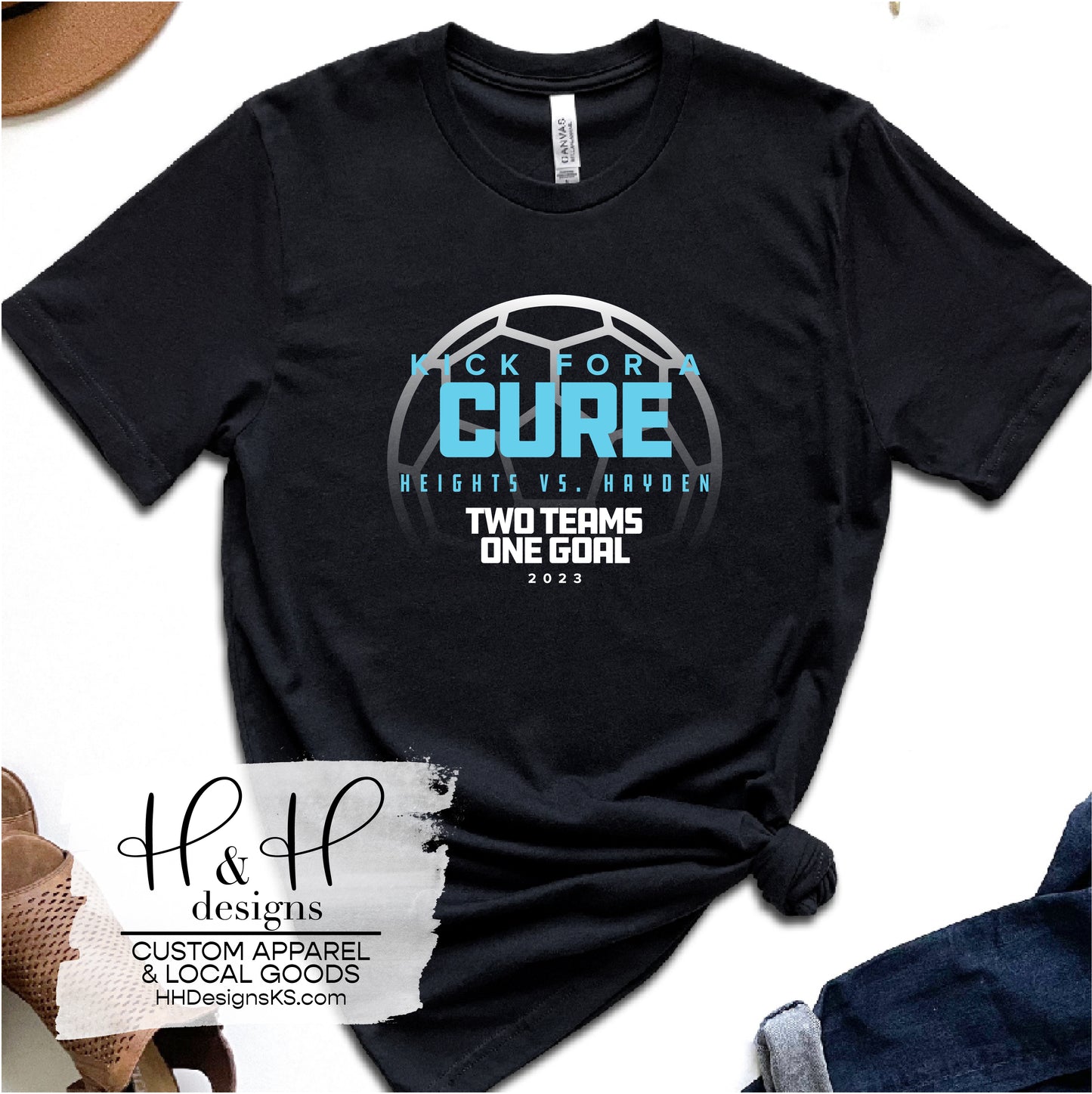Kick for a Cure - Heights vs Hayden Soccer