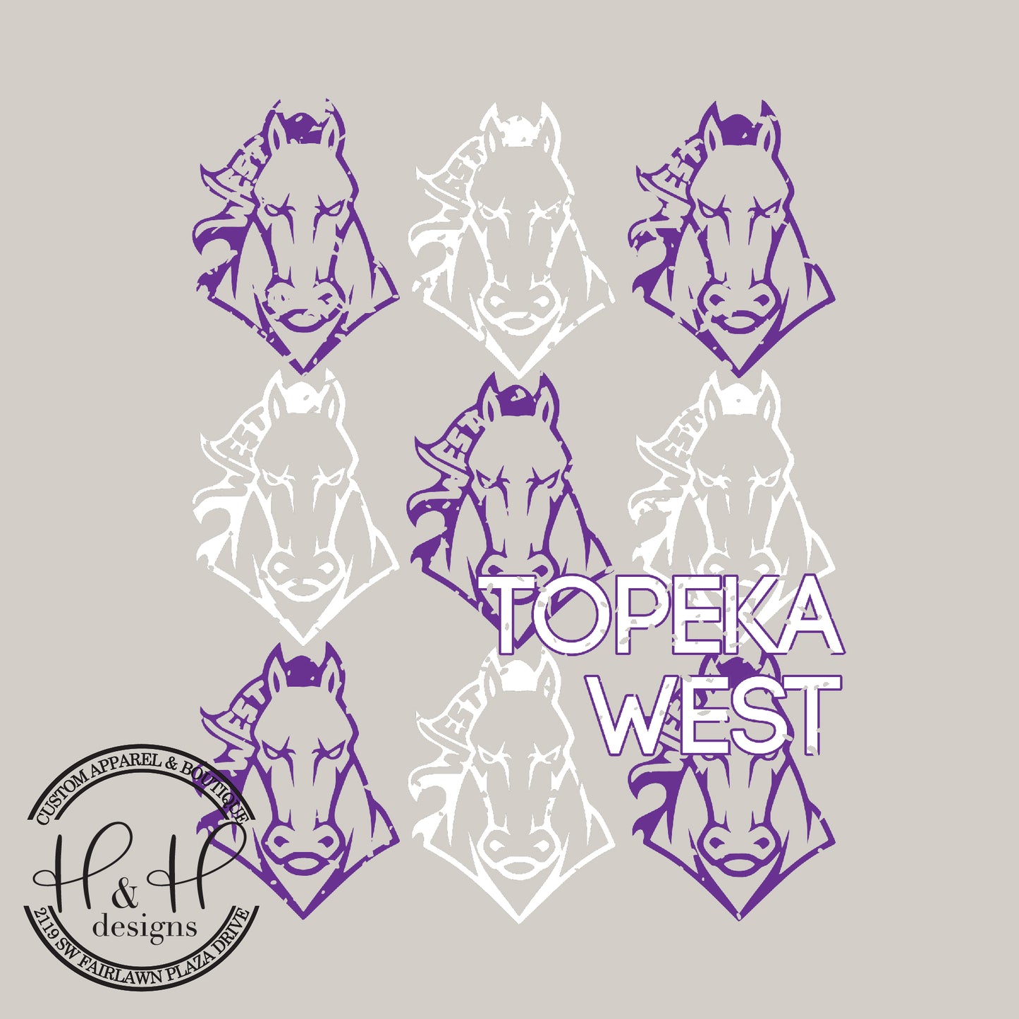 Chargers Distressed Grid