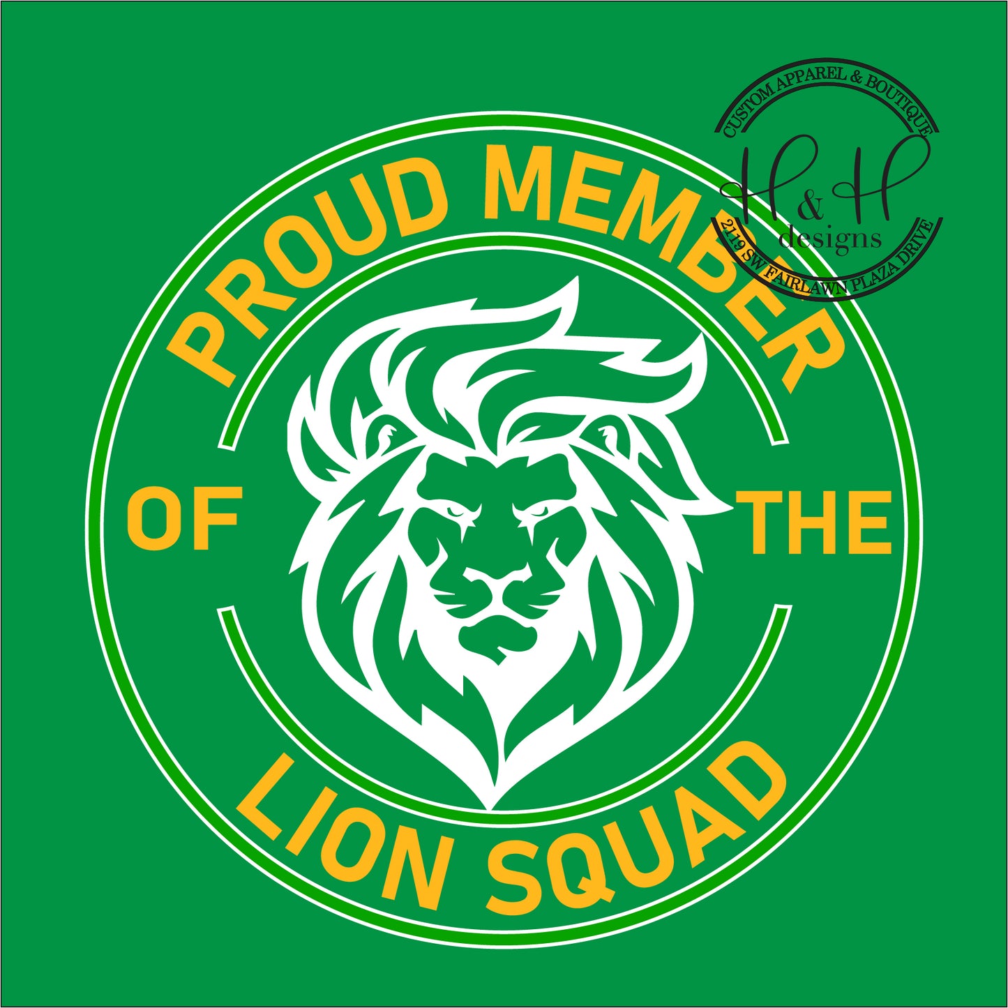 Proud Member of the Lion Squad - St. Matthew Lions Fundraiser