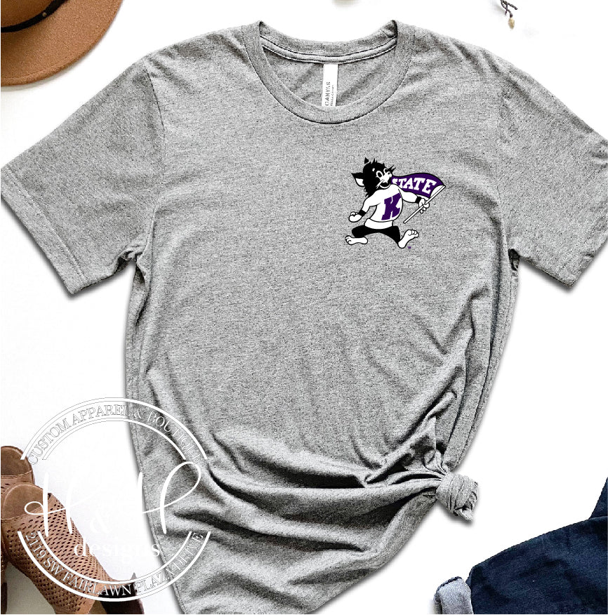 Pocket Willie the Wildcat - HHKSU119 - Licensed Apparel