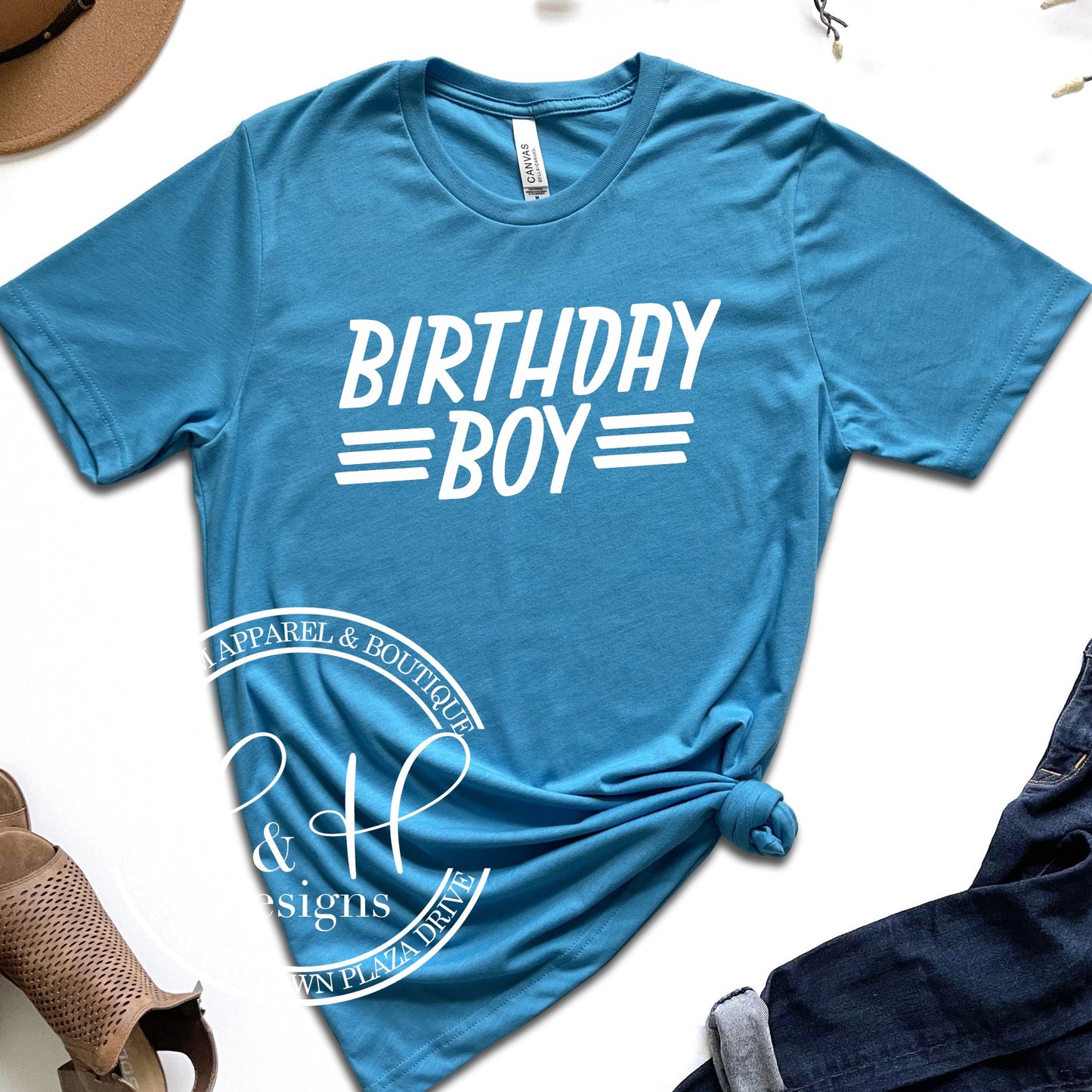 Birthday Boy Triple Line