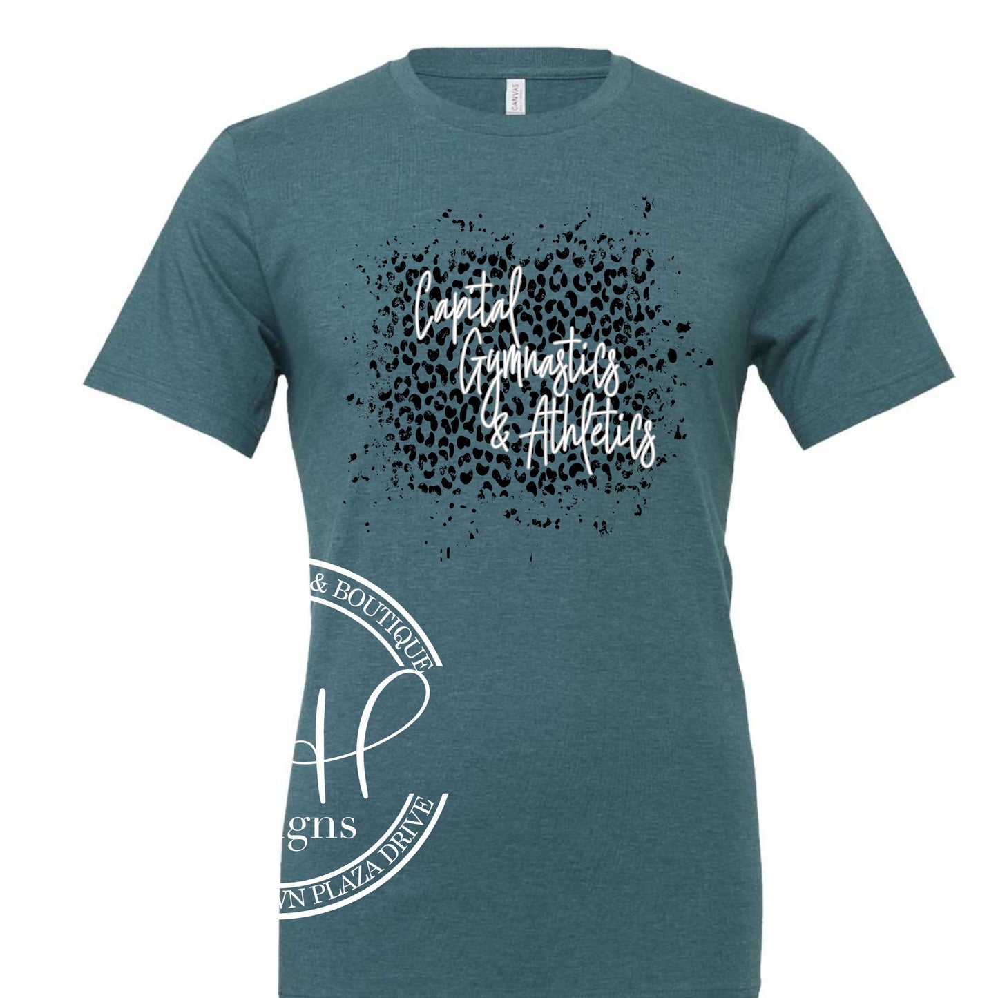 Capital Gymnastics & Athletics Leopard Splatter - CGA Booster Club - Closes 11/13