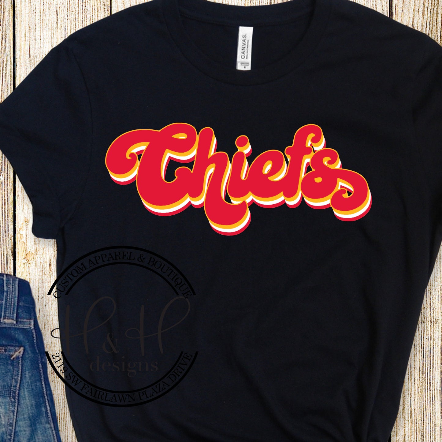 Chiefs Retro Letters