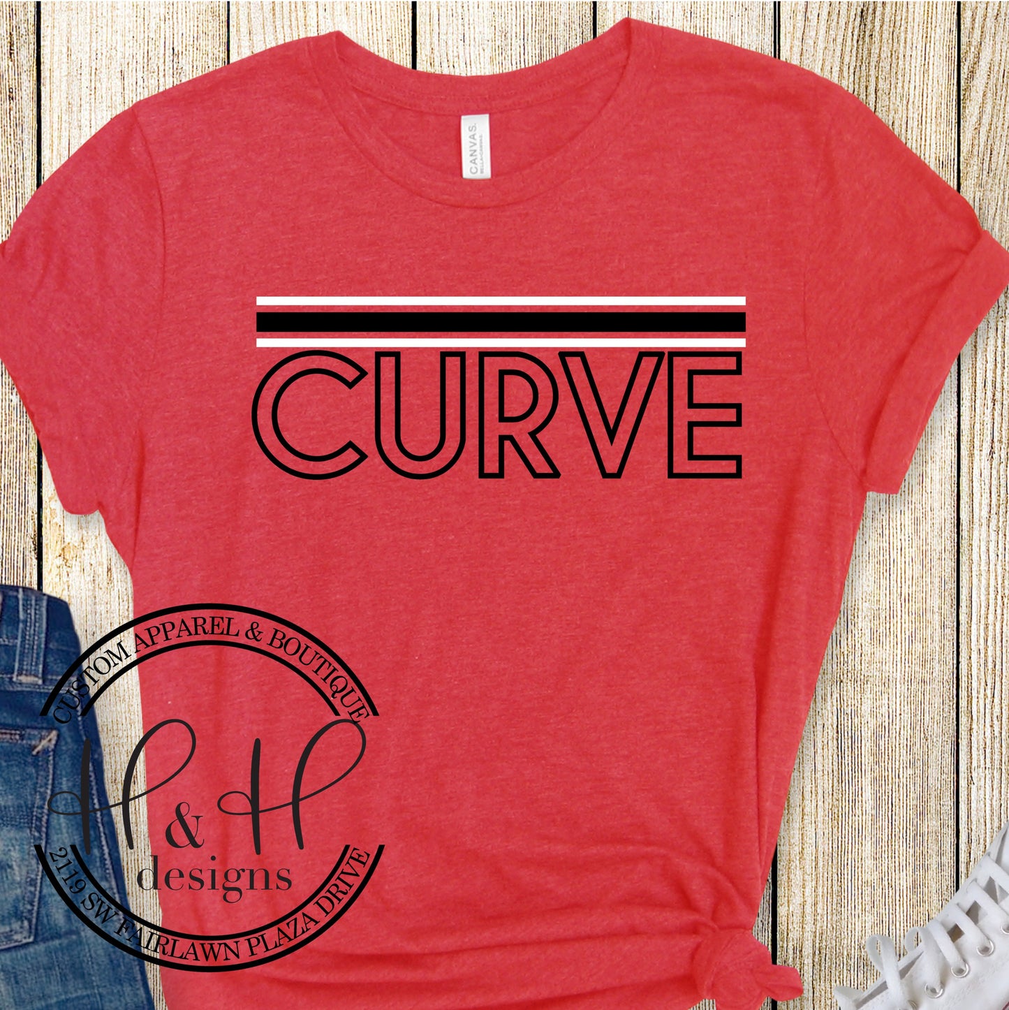 Curve Triple Lines