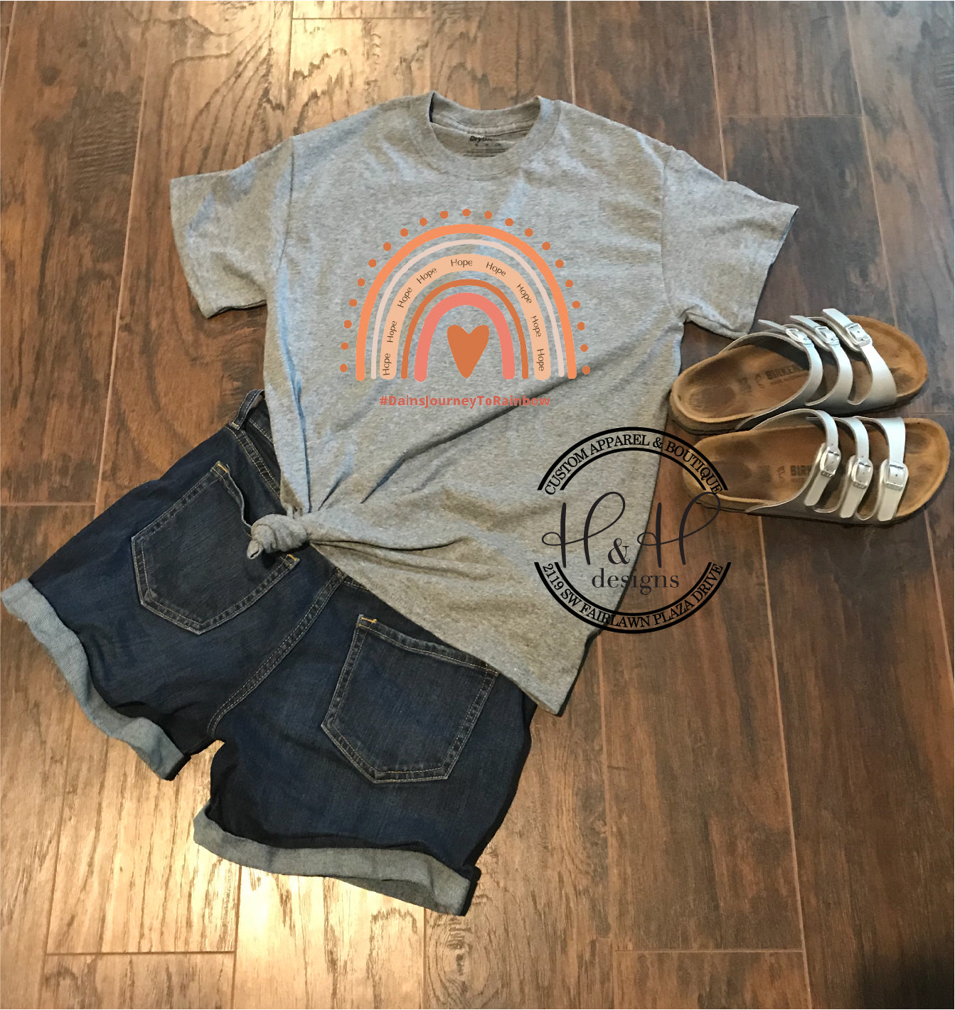 Dains Journey to Rainbow Fundraiser Tees- Closes 8/22
