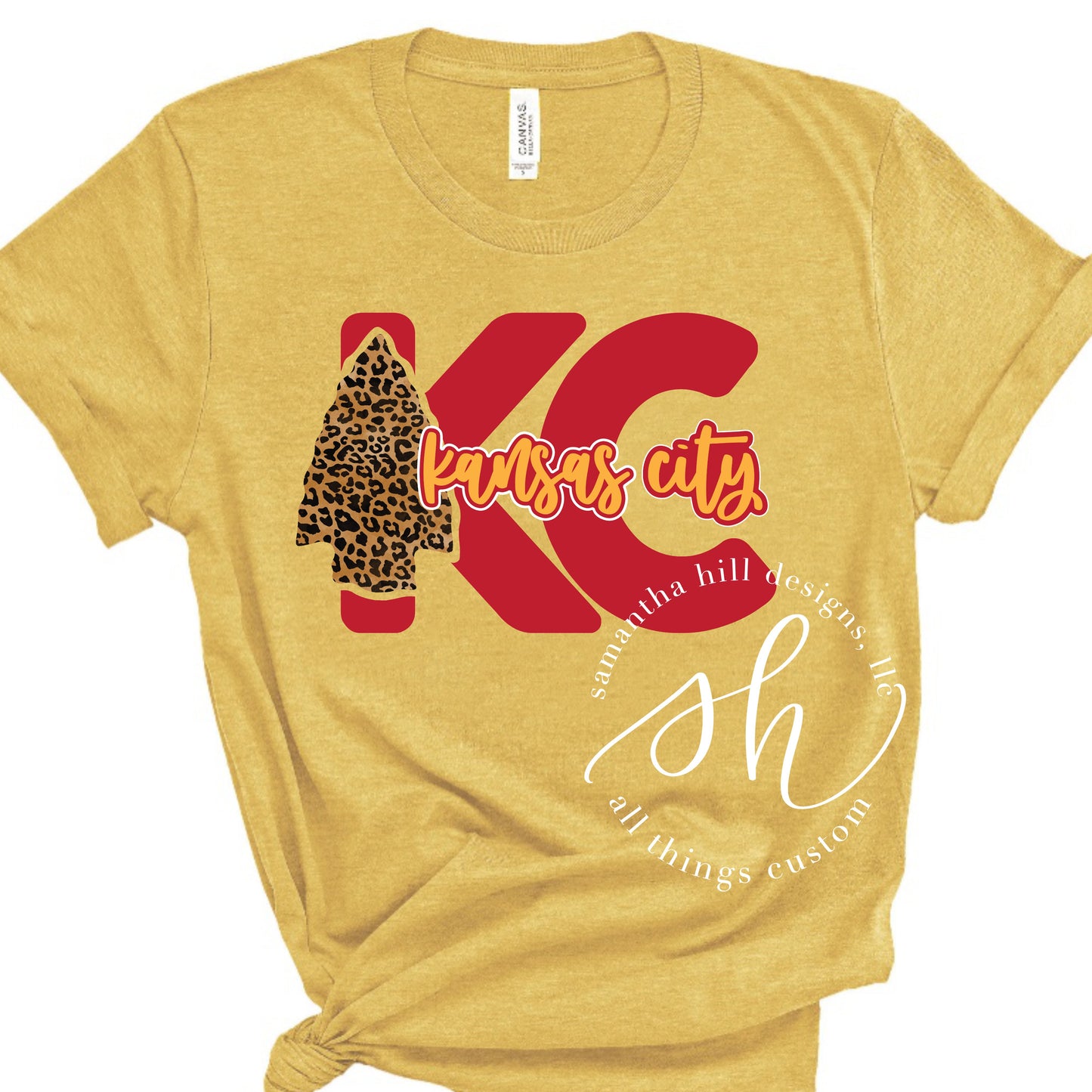 KC with Leopard Arrowhead