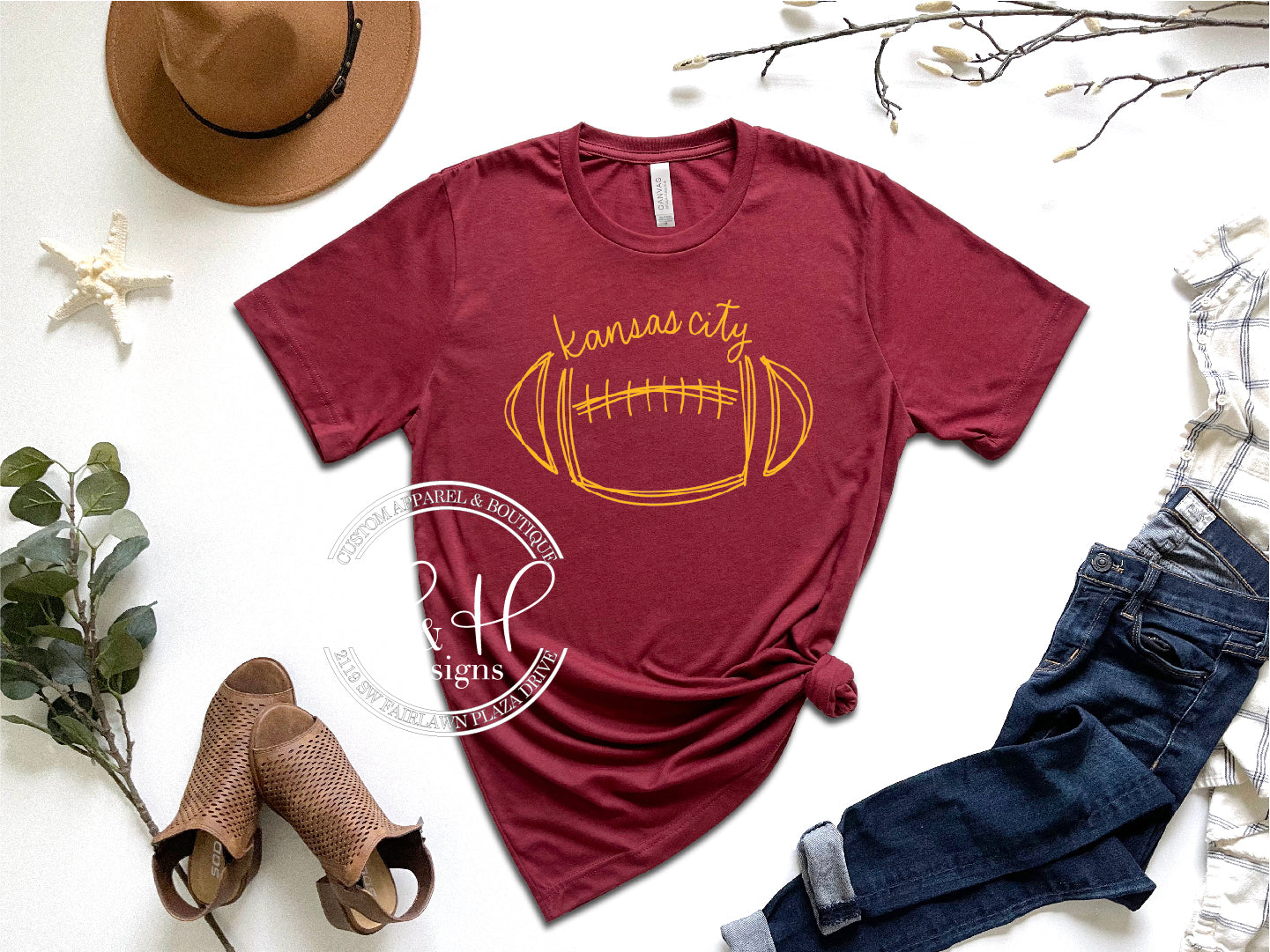 Kansas City Sketch Football