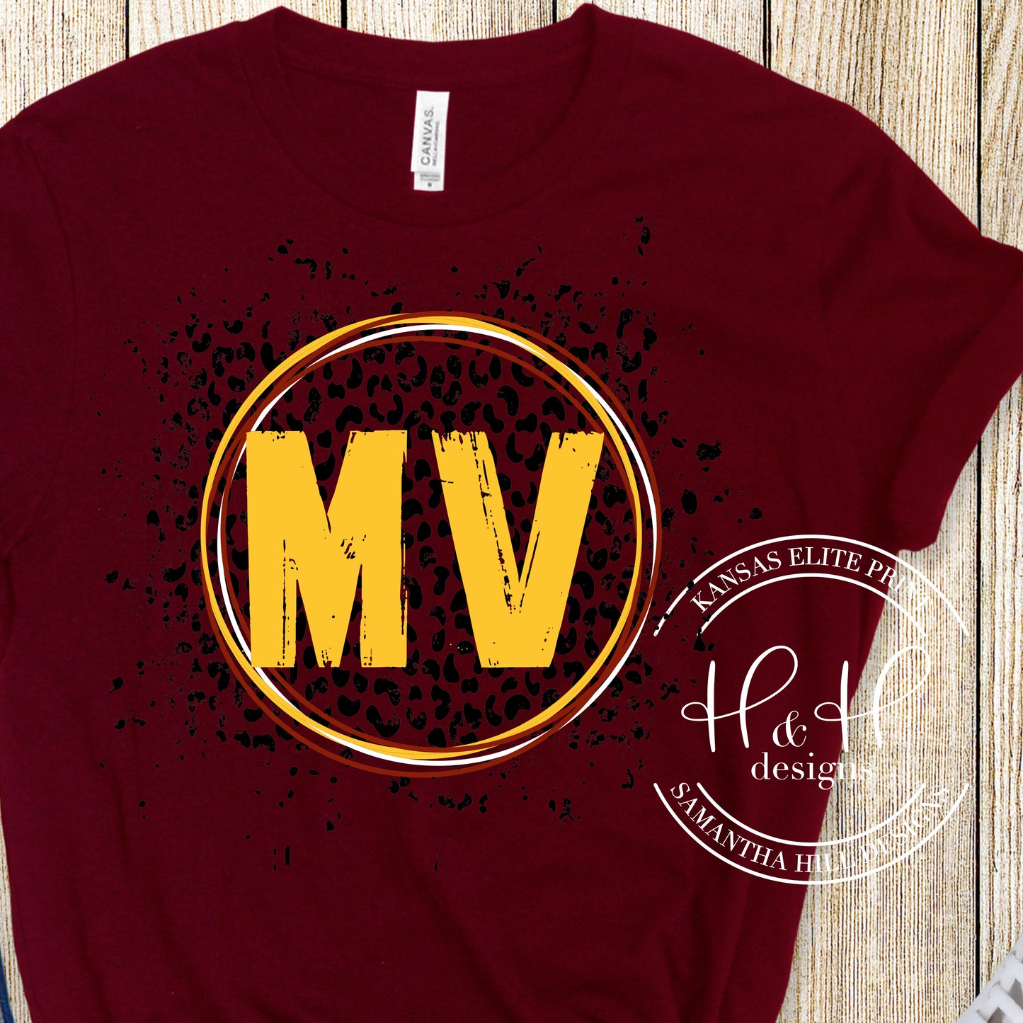 Mission Valley Round Leopard Splatter