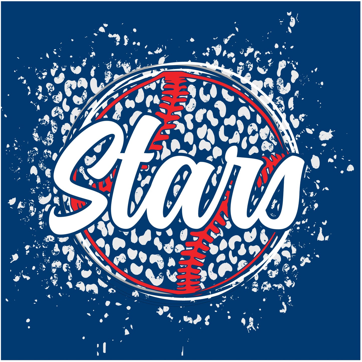 Stars Leopard Splatter