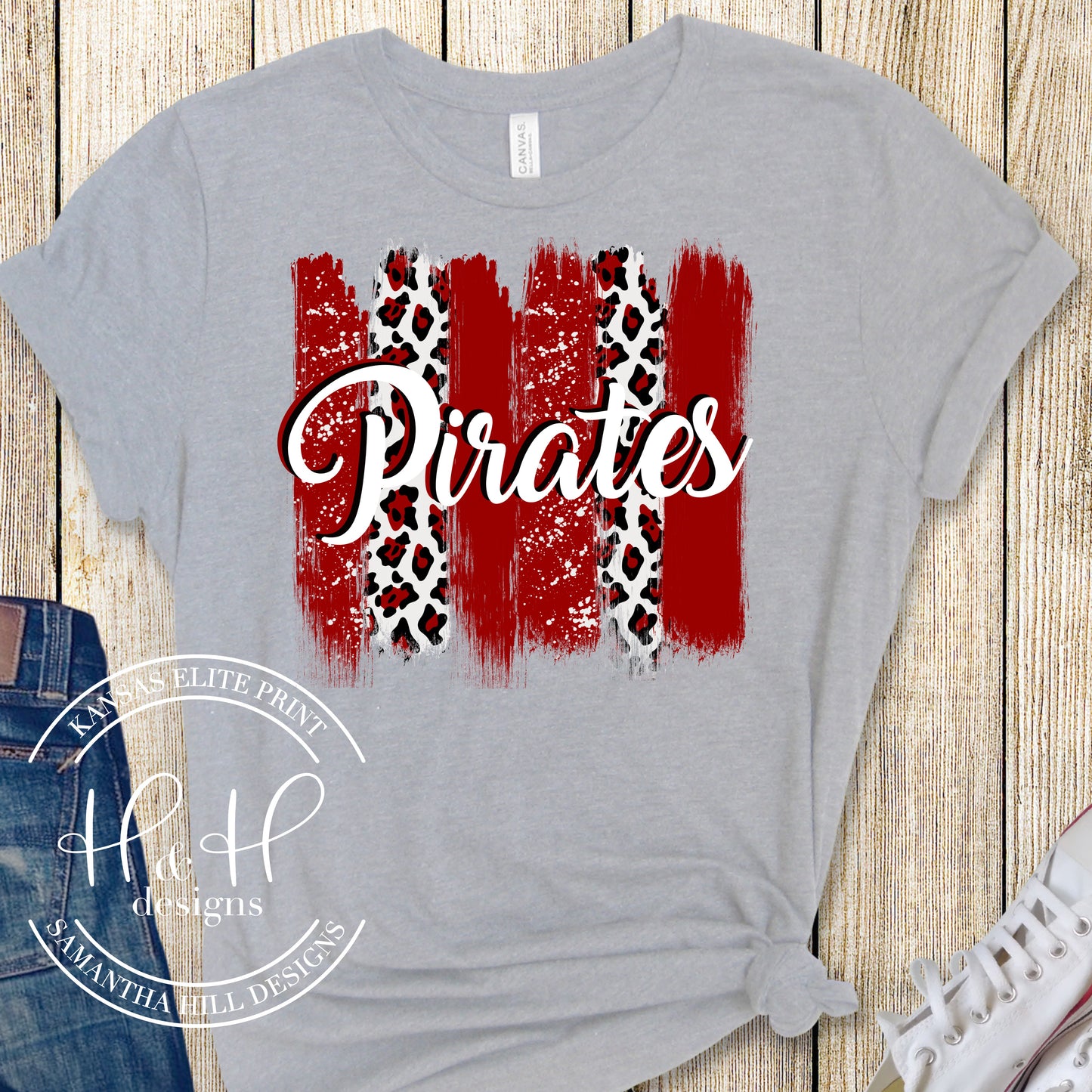 Pirates Brushstroke