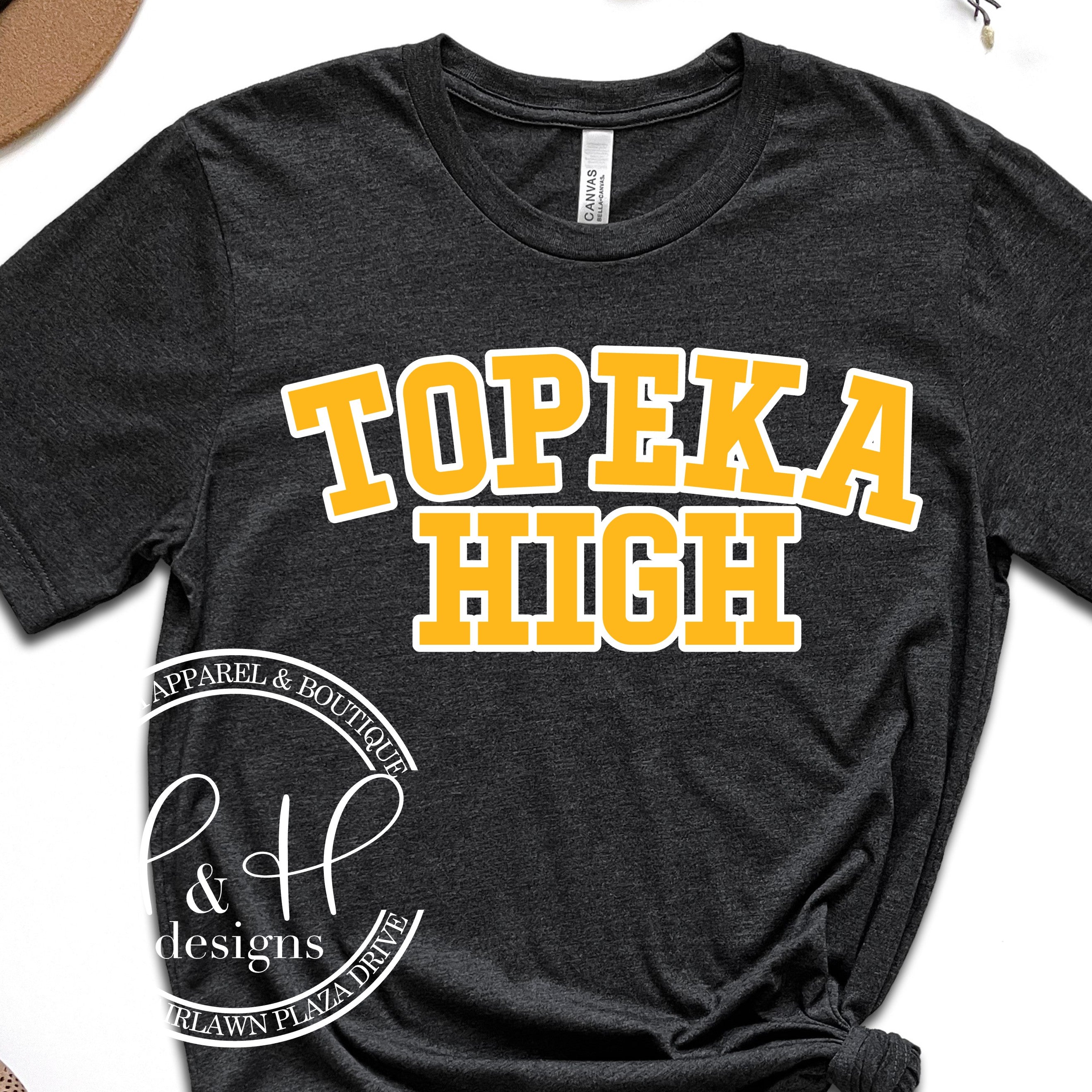 Topeka High Mock Patch H&H Designs LLC