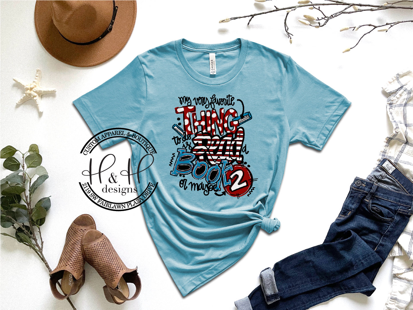 My favorite thing to do is read a book or maybe 2!