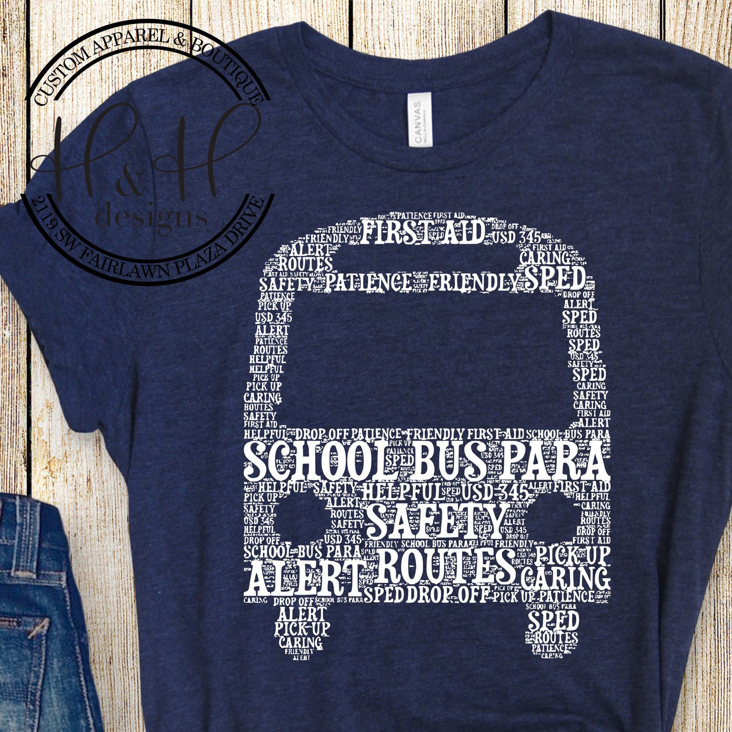 Bus PARA Typography - USD 345