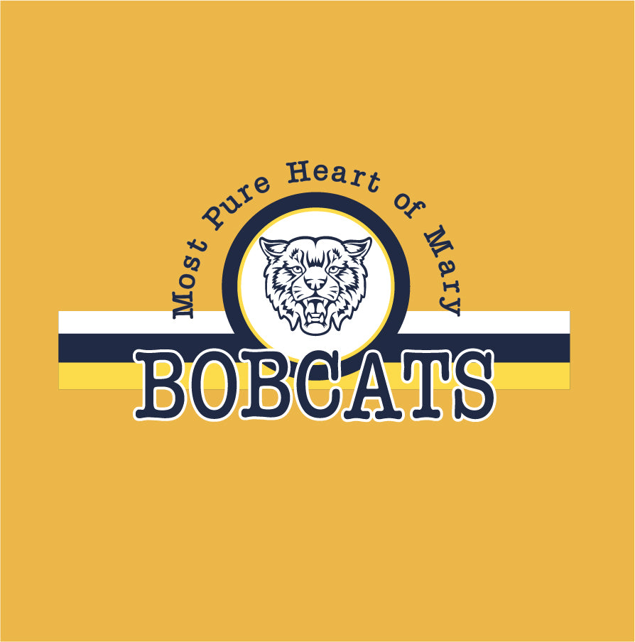 MPHM Bobcats Triple Lines - Most Pure Heart of Mary Fundraiser