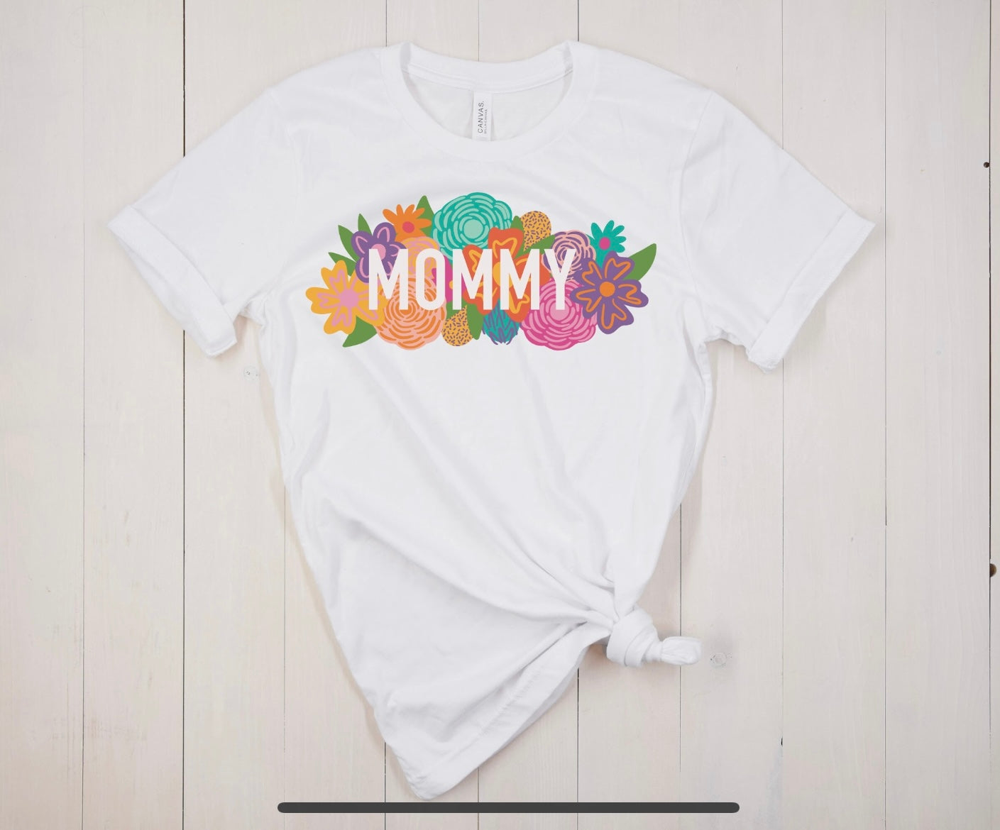 Mommy Rainbow Floral -MM333
