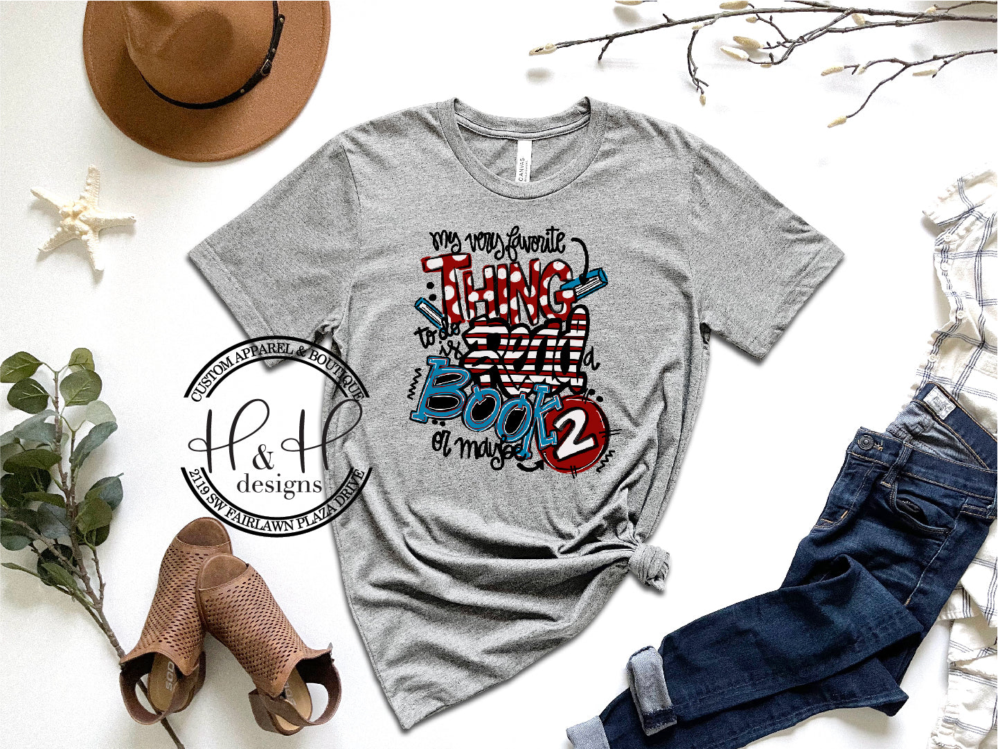 My favorite thing to do is read a book or maybe 2!