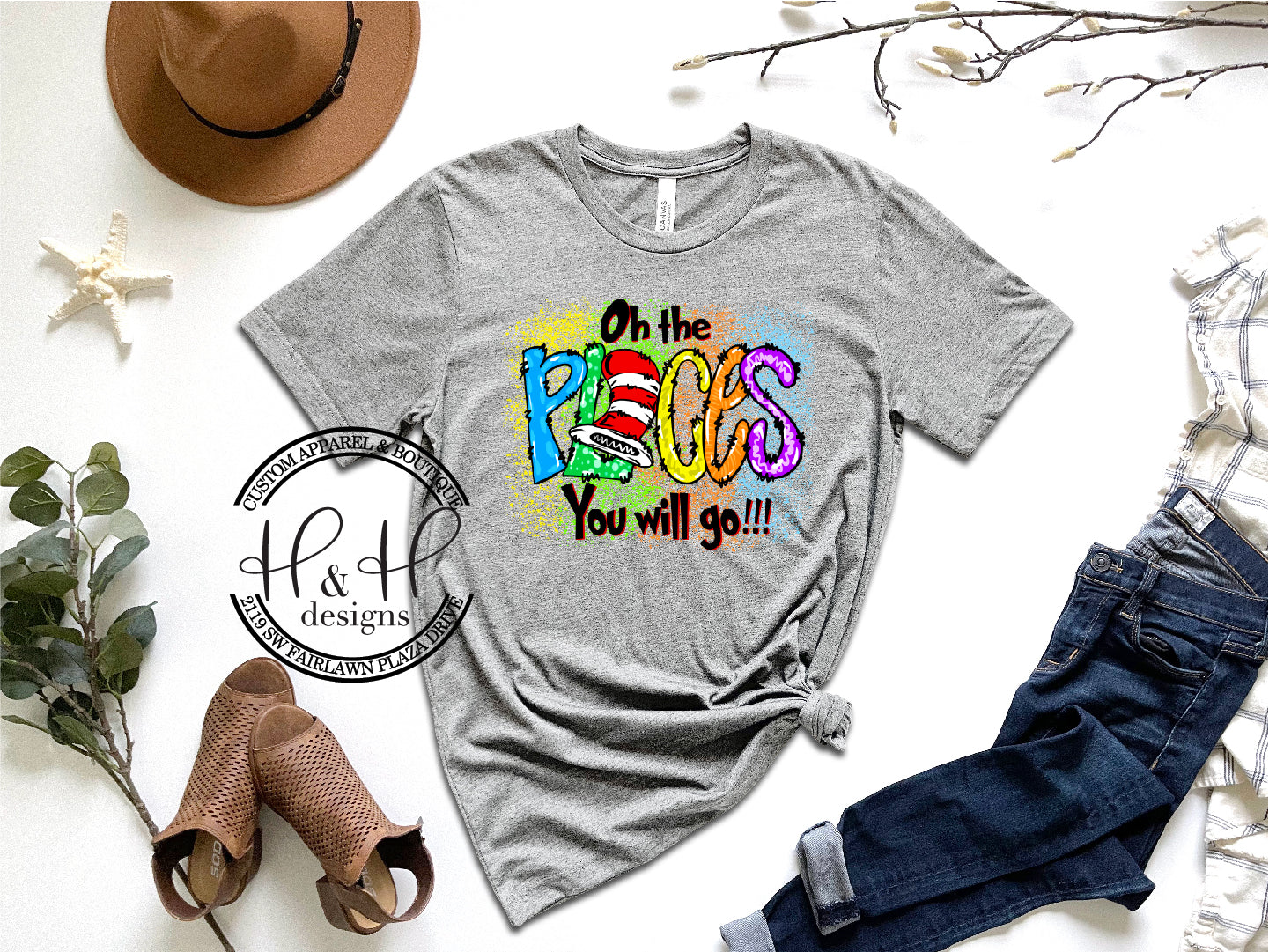 Oh the Places you will go! Splatter