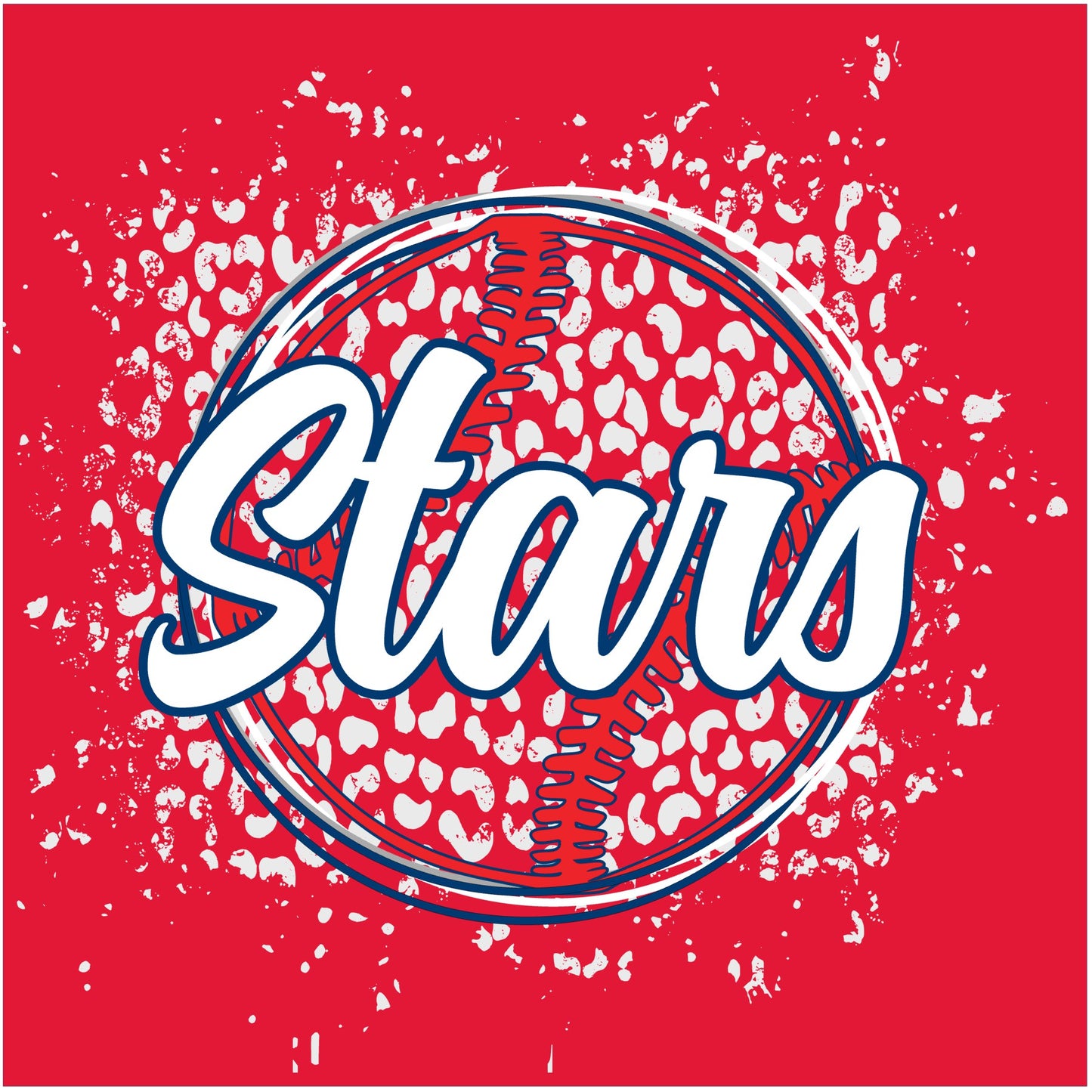 Stars Leopard Splatter