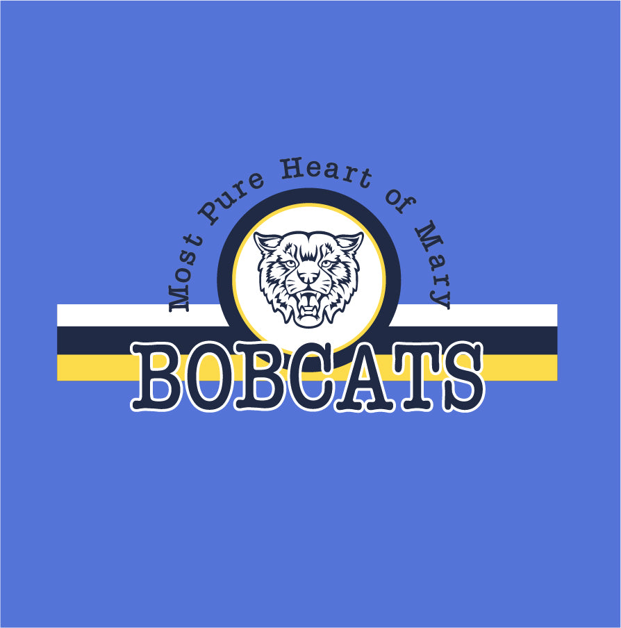 MPHM Bobcats Triple Lines - Most Pure Heart of Mary Fundraiser