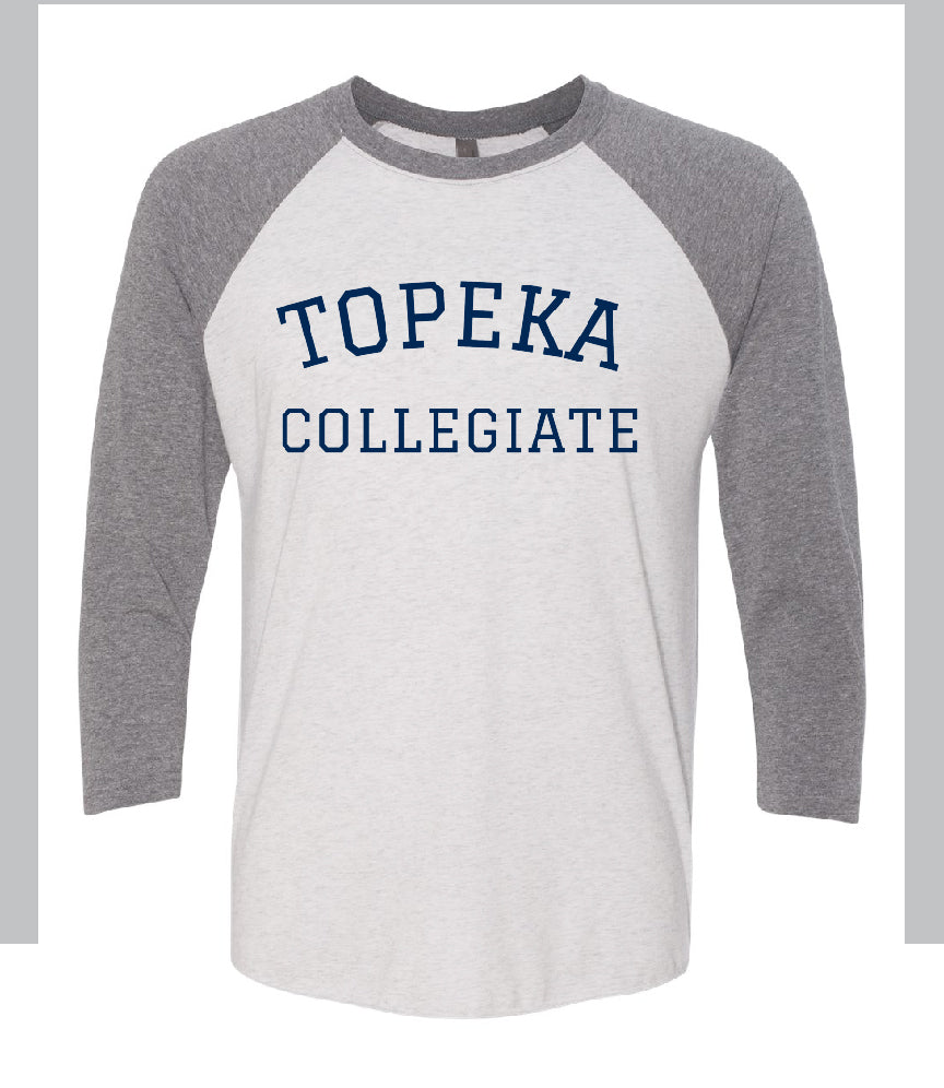 Blue Topeka Collegiate Block