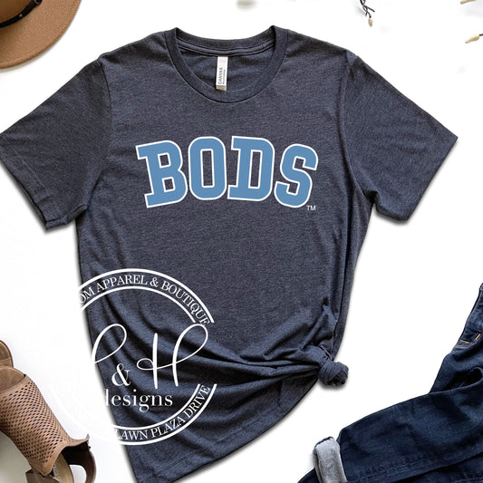 Bods Blue Mock Patch ~ Licensed Apparel ~ HHWU138