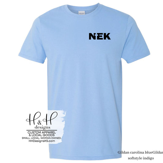 NEK Cross ~ Black Print ~ NEK