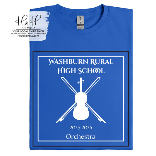 Royal Garments ~ Washburn Rural High School Orchestra 2025-2026