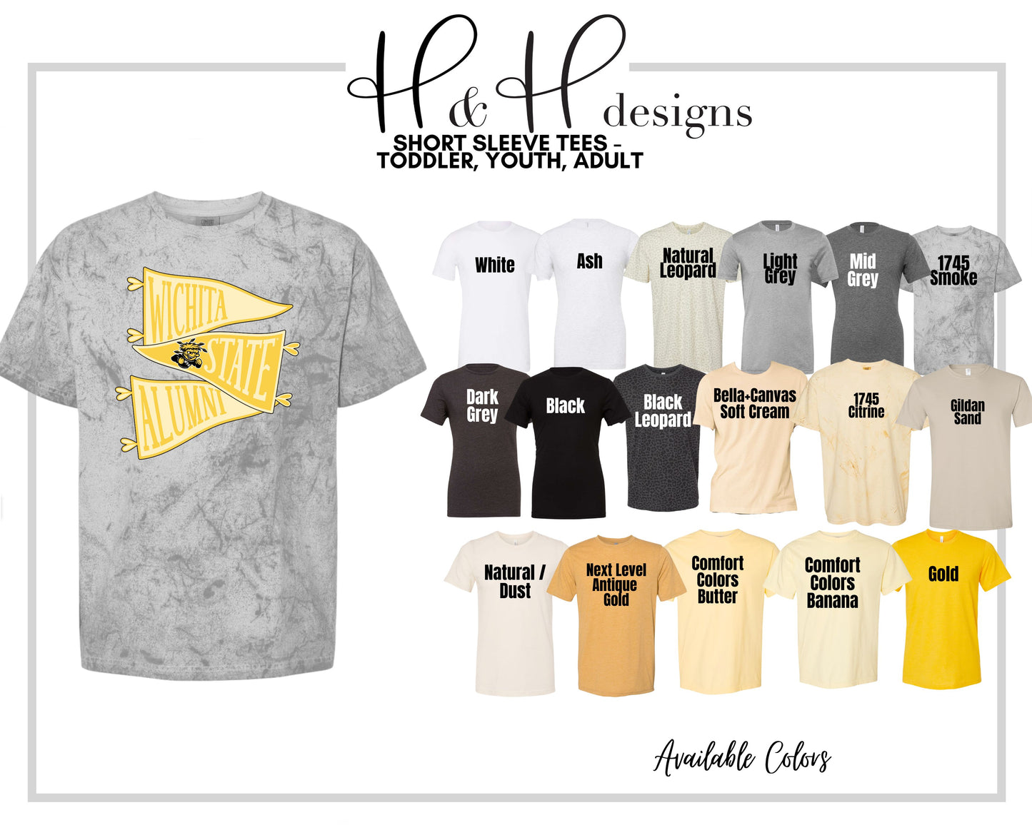 Wichita State Alumni Pennants ~ Licensed Apparel ~ HHWSU126