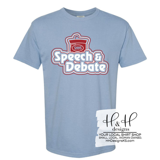 Shawnee Heights Speech and Debate Podium ~ SHHS Speech and Debate