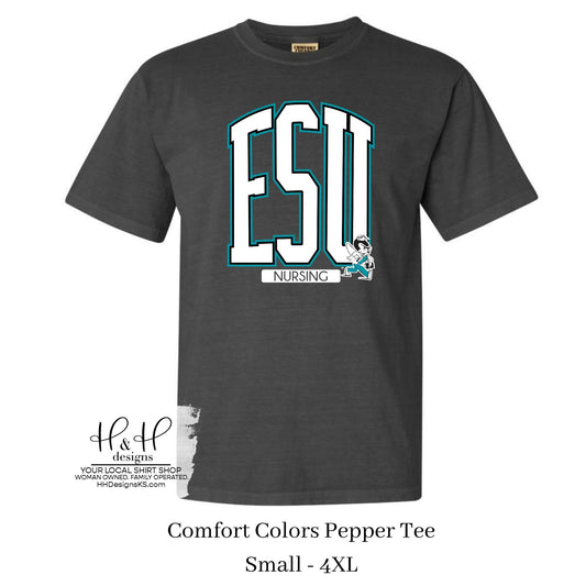 ESU Nursing Arch ~ Licensed Apparel ~ HHESU124