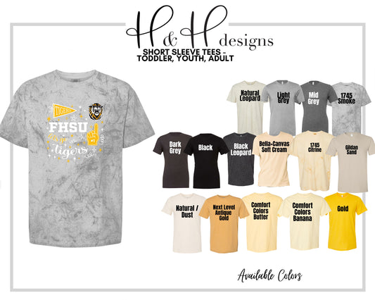 Fort Hays State Tigers Game Day Spirit  ~ Licensed Apparel ~ HHFHSU130