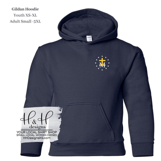 MPHM Star Crest ~ Gildan Hoodie