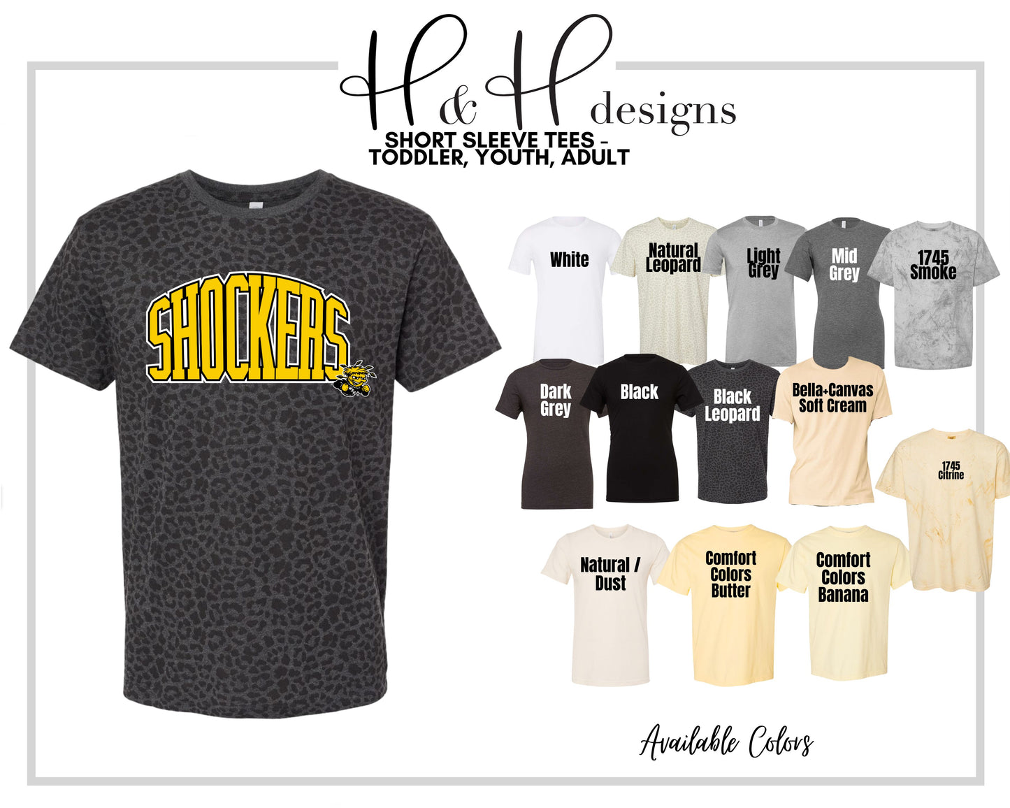 Shockers Arch ~ Licensed Apparel ~ HHWSU101